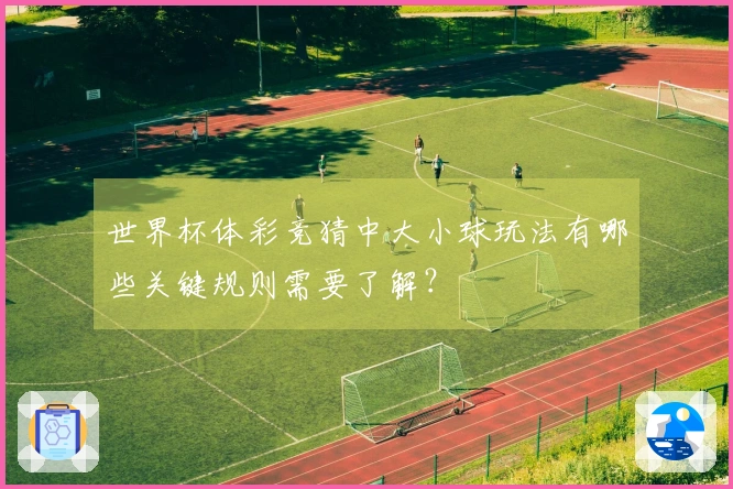 世界杯体彩竞猜中大小球玩法有哪些关键规则需要了解？