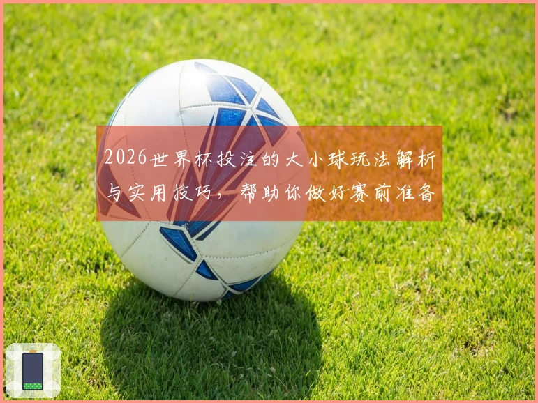 2026世界杯投注的大小球玩法解析与实用技巧，帮助你做好赛前准备