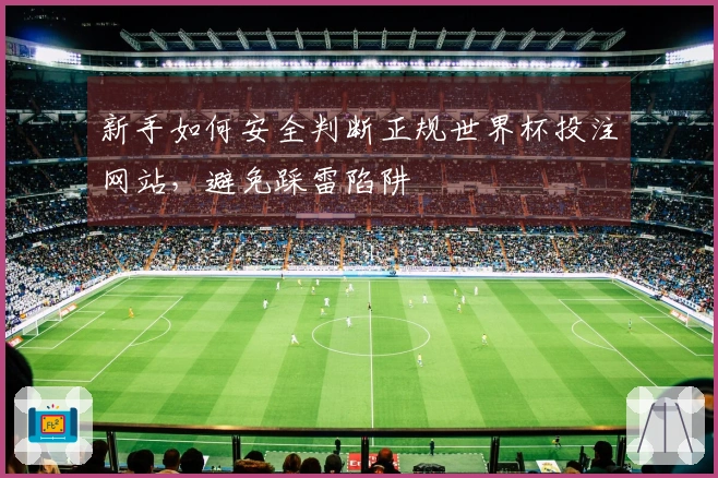 新手如何安全判断正规世界杯投注网站，避免踩雷陷阱