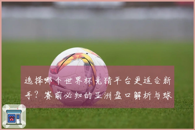 选择哪个世界杯竞猜平台更适合新手？赛前必知的亚洲盘口解析与球队分析